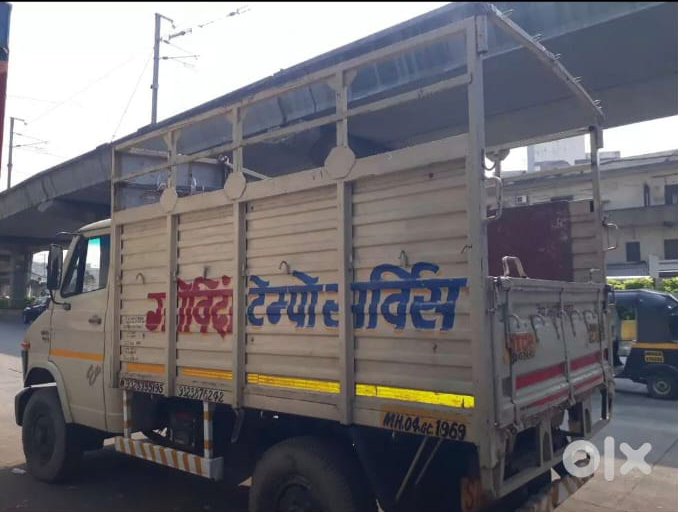 Truck with Goods Carrier signage